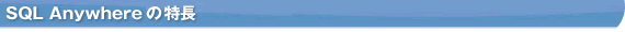SQL Anywhere �̓���
