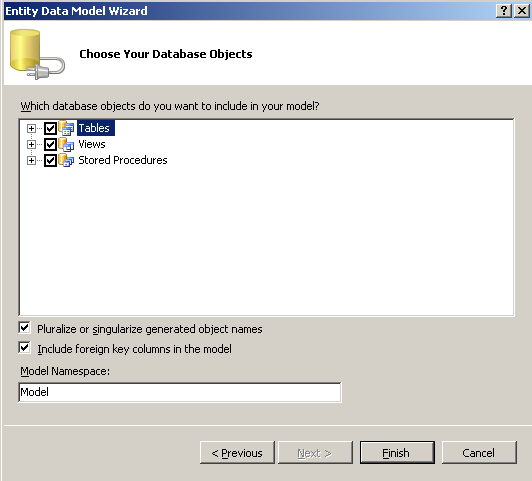 Add Database Objects